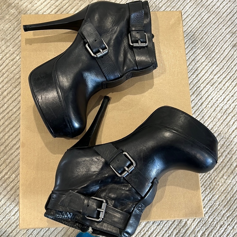 Black booties